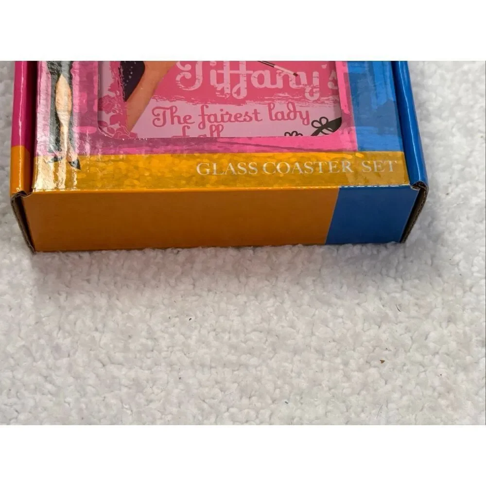 Breakfast at Tiffany’s Audrey Hepburn Coasters/Collectable Set Of 4